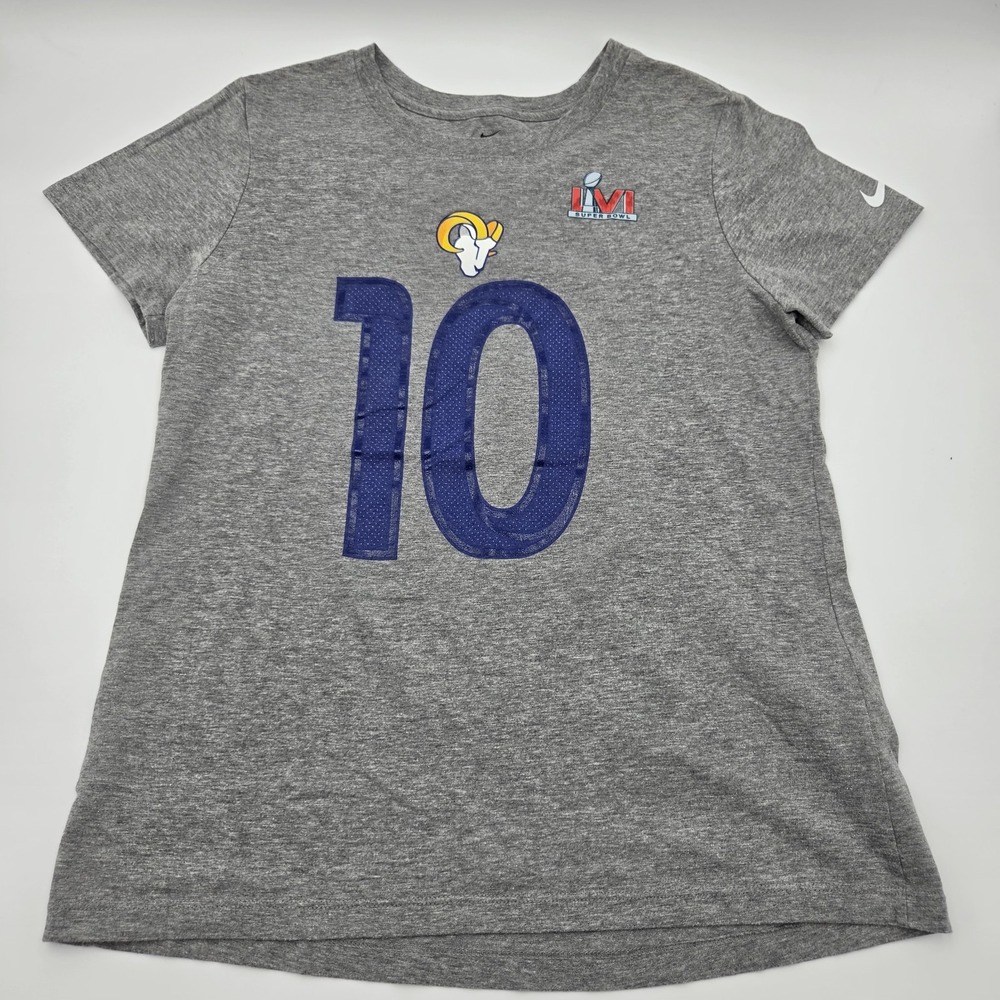 The Nike Tee Size Medium Livi Super Bowl Kupp 10 Women's/Teens